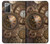 W3927 Compass Clock Gage Steampunk Hülle Schutzhülle Taschen und Leder Flip für Samsung Galaxy Note 20