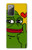 W3945 Pepe Love Middle Finger Hülle Schutzhülle Taschen und Leder Flip für Samsung Galaxy Note 20