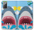 W3947 Shark Helicopter Cartoon Hülle Schutzhülle Taschen und Leder Flip für Samsung Galaxy Note 20