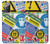 W3960 Safety Signs Sticker Collage Hülle Schutzhülle Taschen und Leder Flip für Samsung Galaxy Note 20