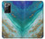 W3920 Abstract Ocean Blue Color Mixed Emerald Hülle Schutzhülle Taschen und Leder Flip für Samsung Galaxy Note 20 Ultra, Ultra 5G
