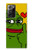 W3945 Pepe Love Middle Finger Hülle Schutzhülle Taschen und Leder Flip für Samsung Galaxy Note 20 Ultra, Ultra 5G