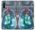 W3912 Cute Little Mermaid Aqua Spa Hülle Schutzhülle Taschen und Leder Flip für Samsung Galaxy Note 10
