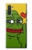 W3945 Pepe Love Middle Finger Hülle Schutzhülle Taschen und Leder Flip für Samsung Galaxy Note 10