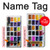 W3956 Watercolor Palette Box Graphic Hülle Schutzhülle Taschen und Leder Flip für Samsung Galaxy Note 10