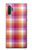 W3941 LGBT Lesbian Pride Flag Plaid Hülle Schutzhülle Taschen und Leder Flip für Samsung Galaxy Note 10 Plus