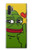 W3945 Pepe Love Middle Finger Hülle Schutzhülle Taschen und Leder Flip für Samsung Galaxy Note 10 Plus