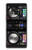 W3931 DJ Mixer Graphic Paint Hülle Schutzhülle Taschen und Leder Flip für Note 9 Samsung Galaxy Note9