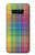 W3942 LGBTQ Rainbow Plaid Tartan Hülle Schutzhülle Taschen und Leder Flip für Note 8 Samsung Galaxy Note8