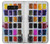 W3956 Watercolor Palette Box Graphic Hülle Schutzhülle Taschen und Leder Flip für Note 8 Samsung Galaxy Note8