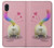 W3923 Cat Bottom Rainbow Tail Hülle Schutzhülle Taschen und Leder Flip für Samsung Galaxy A10e