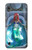 W3912 Cute Little Mermaid Aqua Spa Hülle Schutzhülle Taschen und Leder Flip für Samsung Galaxy A10