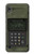 W3959 Military Radio Graphic Print Hülle Schutzhülle Taschen und Leder Flip für Samsung Galaxy A10