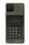 W3959 Military Radio Graphic Print Hülle Schutzhülle Taschen und Leder Flip für Samsung Galaxy A12