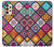 W3943 Maldalas Pattern Hülle Schutzhülle Taschen und Leder Flip für Samsung Galaxy A13 4G