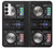 W3931 DJ Mixer Graphic Paint Hülle Schutzhülle Taschen und Leder Flip für Samsung Galaxy A14 5G
