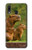 W3917 Capybara Family Giant Guinea Pig Hülle Schutzhülle Taschen und Leder Flip für Samsung Galaxy A20, Galaxy A30