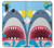 W3947 Shark Helicopter Cartoon Hülle Schutzhülle Taschen und Leder Flip für Samsung Galaxy A20, Galaxy A30