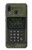 W3959 Military Radio Graphic Print Hülle Schutzhülle Taschen und Leder Flip für Samsung Galaxy A20, Galaxy A30