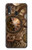 W3927 Compass Clock Gage Steampunk Hülle Schutzhülle Taschen und Leder Flip für Samsung Galaxy A20e