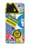 W3960 Safety Signs Sticker Collage Hülle Schutzhülle Taschen und Leder Flip für Samsung Galaxy A22 4G