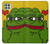 W3945 Pepe Love Middle Finger Hülle Schutzhülle Taschen und Leder Flip für Samsung Galaxy A22 5G