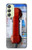 W3925 Collage Vintage Pay Phone Hülle Schutzhülle Taschen und Leder Flip für Samsung Galaxy A24 4G