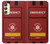 W3957 Emergency Medical Service Hülle Schutzhülle Taschen und Leder Flip für Samsung Galaxy A24 4G