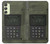 W3959 Military Radio Graphic Print Hülle Schutzhülle Taschen und Leder Flip für Samsung Galaxy A24 4G