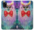 W3934 Fantasy Nerd Owl Hülle Schutzhülle Taschen und Leder Flip für Samsung Galaxy A31