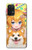 W3918 Baby Corgi Dog Corgi Girl Candy Hülle Schutzhülle Taschen und Leder Flip für Samsung Galaxy A32 5G