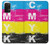 W3930 Cyan Magenta Yellow Key Hülle Schutzhülle Taschen und Leder Flip für Samsung Galaxy A32 5G