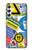 W3960 Safety Signs Sticker Collage Hülle Schutzhülle Taschen und Leder Flip für Samsung Galaxy A34 5G