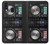 W3931 DJ Mixer Graphic Paint Hülle Schutzhülle Taschen und Leder Flip für Samsung Galaxy A40