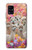 W3916 Alpaca Family Baby Alpaca Hülle Schutzhülle Taschen und Leder Flip für Samsung Galaxy A41