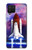 W3913 Colorful Nebula Space Shuttle Hülle Schutzhülle Taschen und Leder Flip für Samsung Galaxy A42 5G