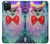 W3934 Fantasy Nerd Owl Hülle Schutzhülle Taschen und Leder Flip für Samsung Galaxy A42 5G