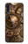 W3927 Compass Clock Gage Steampunk Hülle Schutzhülle Taschen und Leder Flip für Samsung Galaxy A50