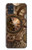 W3927 Compass Clock Gage Steampunk Hülle Schutzhülle Taschen und Leder Flip für Samsung Galaxy A51 5G