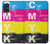 W3930 Cyan Magenta Yellow Key Hülle Schutzhülle Taschen und Leder Flip für Samsung Galaxy A51 5G