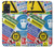 W3960 Safety Signs Sticker Collage Hülle Schutzhülle Taschen und Leder Flip für Samsung Galaxy A51 5G