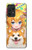 W3918 Baby Corgi Dog Corgi Girl Candy Hülle Schutzhülle Taschen und Leder Flip für Samsung Galaxy A52, Galaxy A52 5G