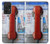 W3925 Collage Vintage Pay Phone Hülle Schutzhülle Taschen und Leder Flip für Samsung Galaxy A52, Galaxy A52 5G