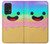 W3939 Ice Cream Cute Smile Hülle Schutzhülle Taschen und Leder Flip für Samsung Galaxy A52s 5G