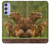 W3917 Capybara Family Giant Guinea Pig Hülle Schutzhülle Taschen und Leder Flip für Samsung Galaxy A54 5G