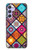 W3943 Maldalas Pattern Hülle Schutzhülle Taschen und Leder Flip für Samsung Galaxy A54 5G
