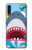 W3947 Shark Helicopter Cartoon Hülle Schutzhülle Taschen und Leder Flip für Samsung Galaxy A70