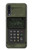 W3959 Military Radio Graphic Print Hülle Schutzhülle Taschen und Leder Flip für Samsung Galaxy A70