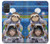 W3915 Raccoon Girl Baby Sloth Astronaut Suit Hülle Schutzhülle Taschen und Leder Flip für Samsung Galaxy A71 5G