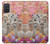 W3916 Alpaca Family Baby Alpaca Hülle Schutzhülle Taschen und Leder Flip für Samsung Galaxy A71 5G